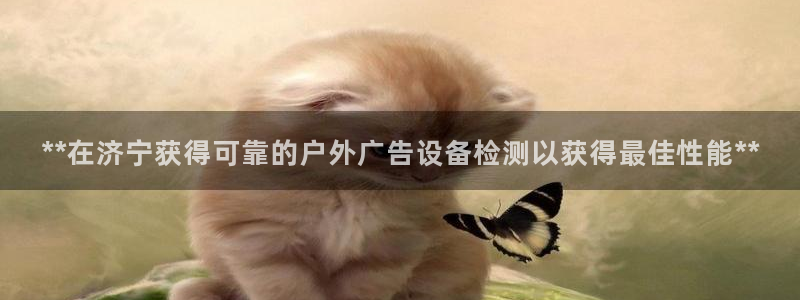杏宇平台代理怎么赚钱的：**在济宁获得可靠的户外广告设备检测以获得最佳性能**