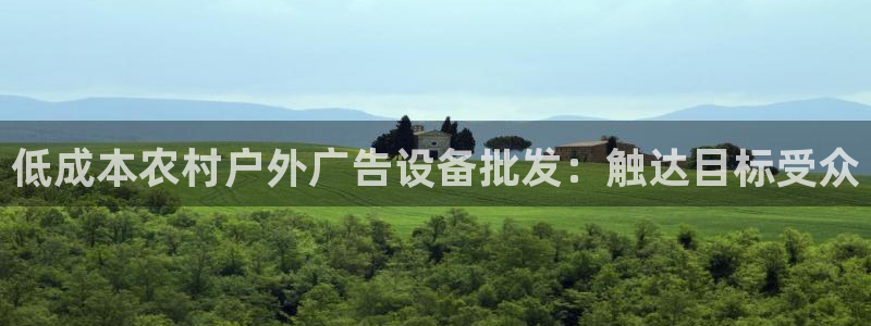 杏宇平台提现为什么这么久呢：低成本农村户外广告设备批发：触达目标受众