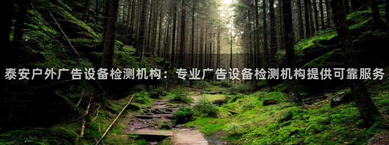 杏宇平台代理怎么样赚钱：泰安户外广告设备检测机构：专业广告设备检测机构提供可靠服务