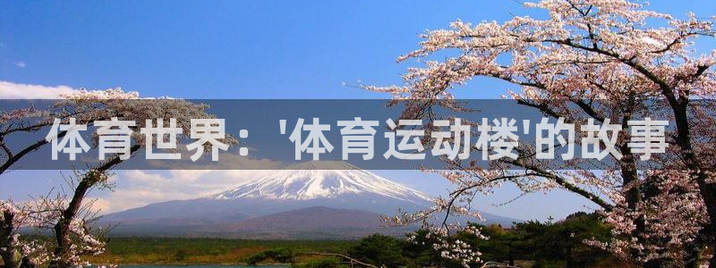 帮k1体育在线登录：体育世界：\'体育运动楼\'的故事
